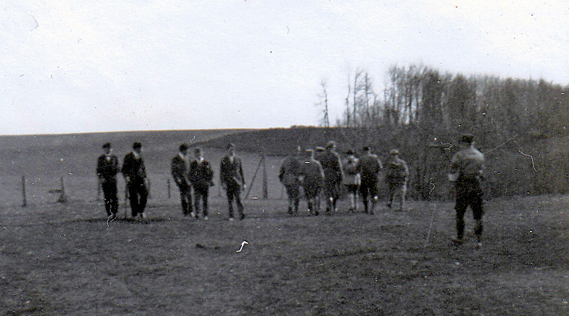 Abb.13: Rückweg nach Geislingen, eskortiert von SA und Landjägern, 26.03.1933
